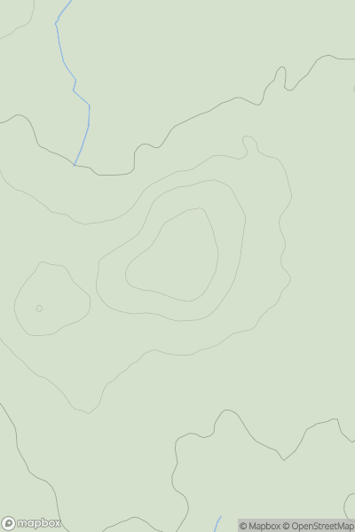 Thumbnail image for Aston Hill [Central and Eastern England] showing contour plot for surrounding peak